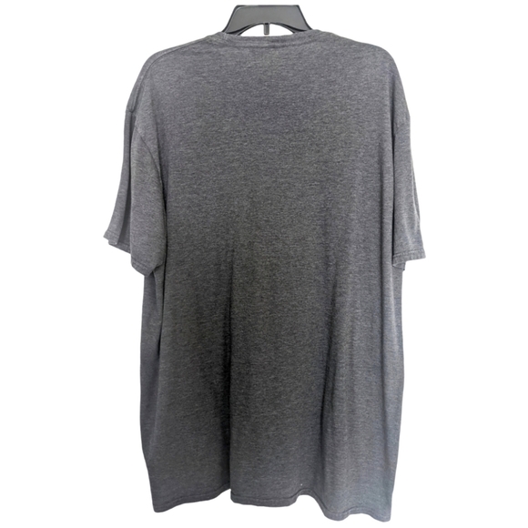 Jim Beam Whiskey Charcoal Distressed T-Shirt Size 2 XL - Picture 2 of 4